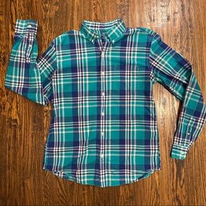 ‼️3 for$43‼️ J.Crew Light weight Plaid Button down